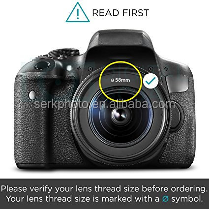Крышка объектива 77 мм для защиты объектива для камеры DSLR Canon Nikon DH