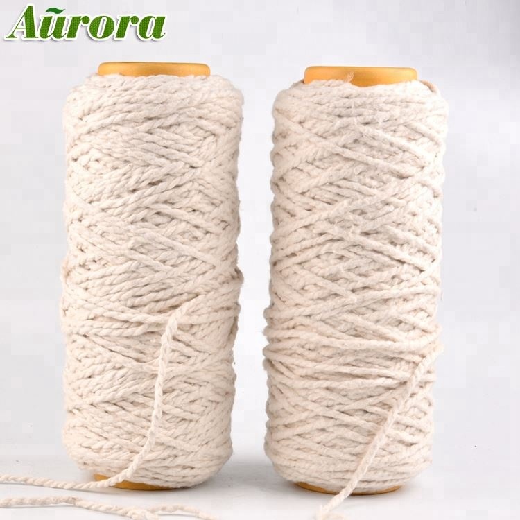 Acceptable price ecru recycled mop yarn cotton NE 0.7S/4 recycled yarn for mop
