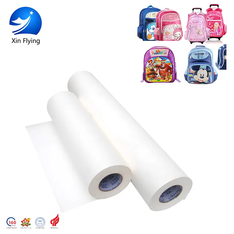 160cm Wide 70gsm 200m Per Roll Heat Transfer Printing Dye Sublimation Paper