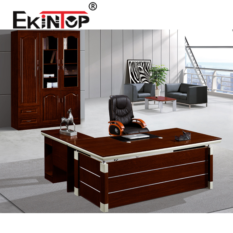 Ekintop исполнительный деревянный офисный стол, традиционный дизайн, офисная мебель