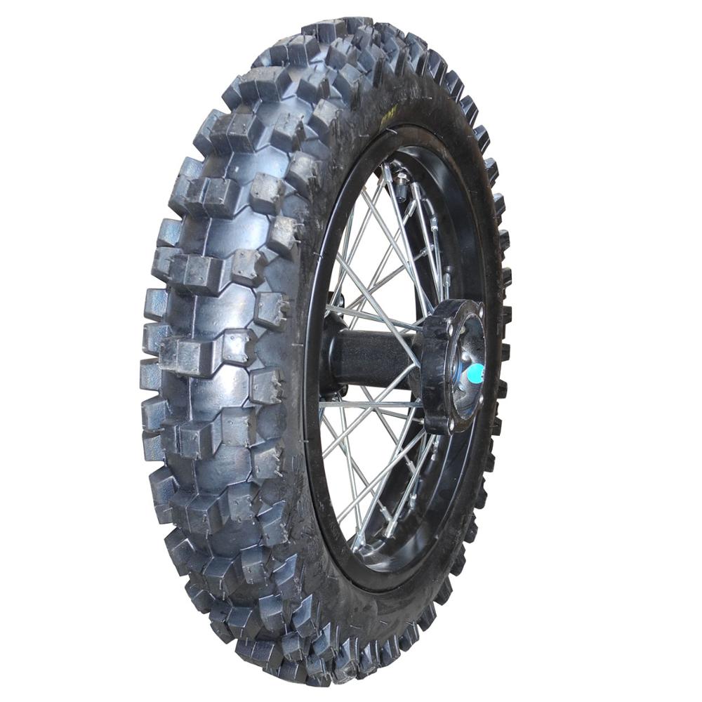 Off road с использованием 12 дюймов Пит Байк задние шины 80/100-12 внешняя шина и внутренняя труба