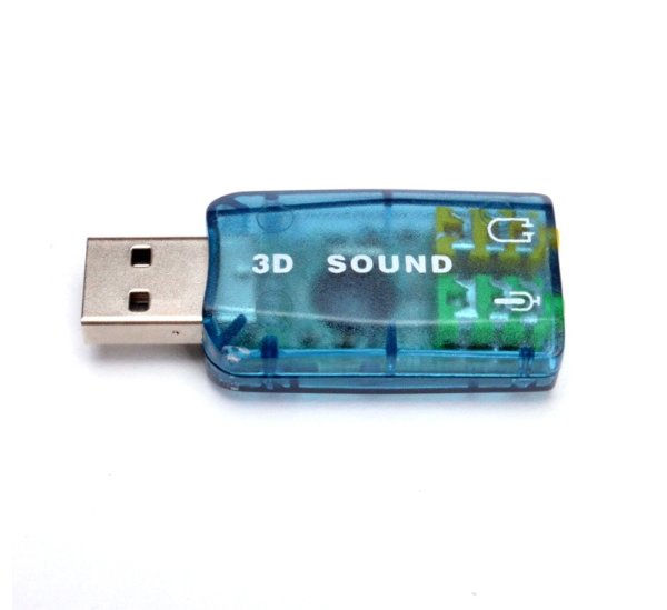 5,1 канал USB 2,0 3D звуковая карта