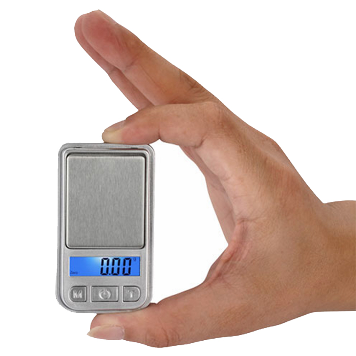Цифровые Карманные ювелирные весы J & R 100 г 0,01 г Mini LCD для золота, бриллиантов