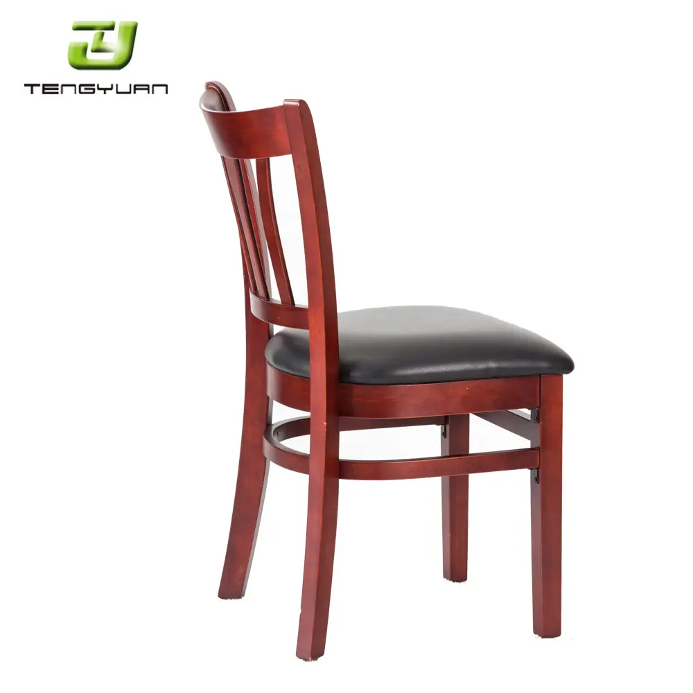 Classical Wood Chair Set Chaise Restaurant Furniture room Table and Chair Sets