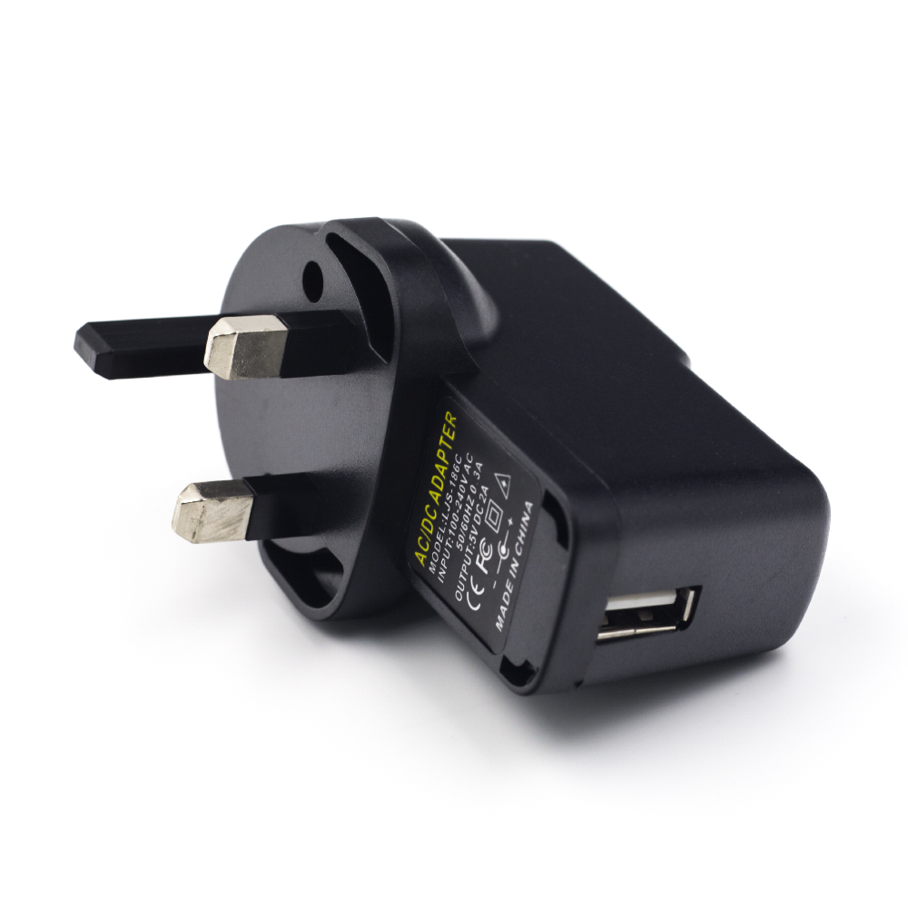 Высококачественное USB-зарядное устройство Raspberry Pi 5 В, 2 А, штепсельная вилка британского стандарта для Raspberry PI