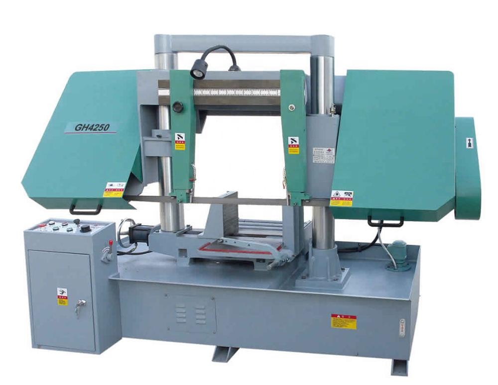 Горизонтальный CNC или не ЧПУ нормальный GH4250 вертикальный токарный станок с ленточная пила для резки металла