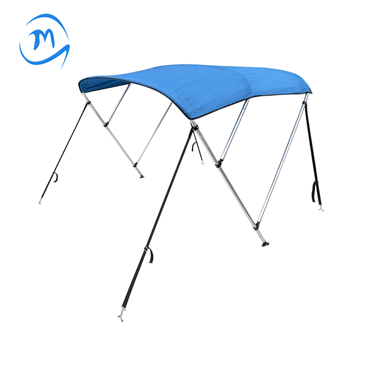 Верхняя крышка из нержавеющей стали для морской яхты 3 bow Bimini Top