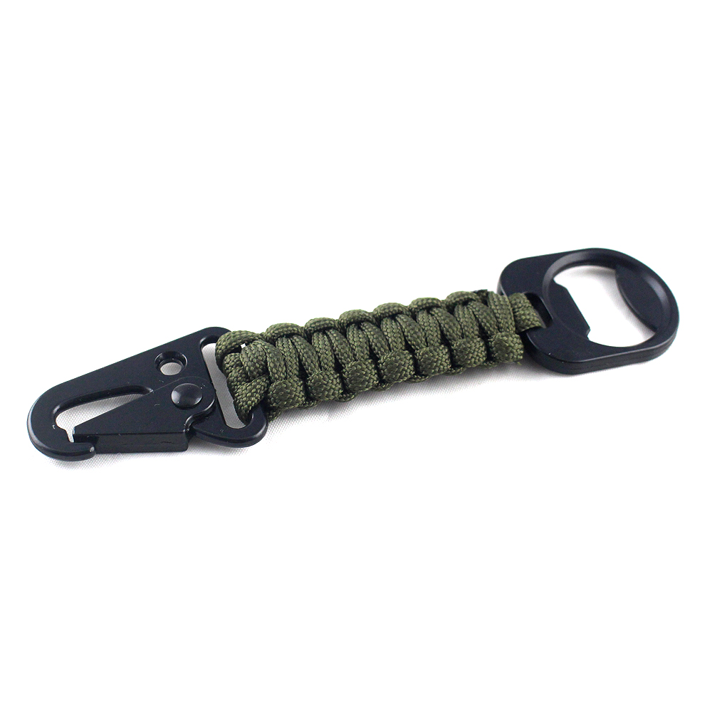 Многоцелевой Открытый аварийный комплект Paracord брелок кольцо веревка парашют шнур шнурки