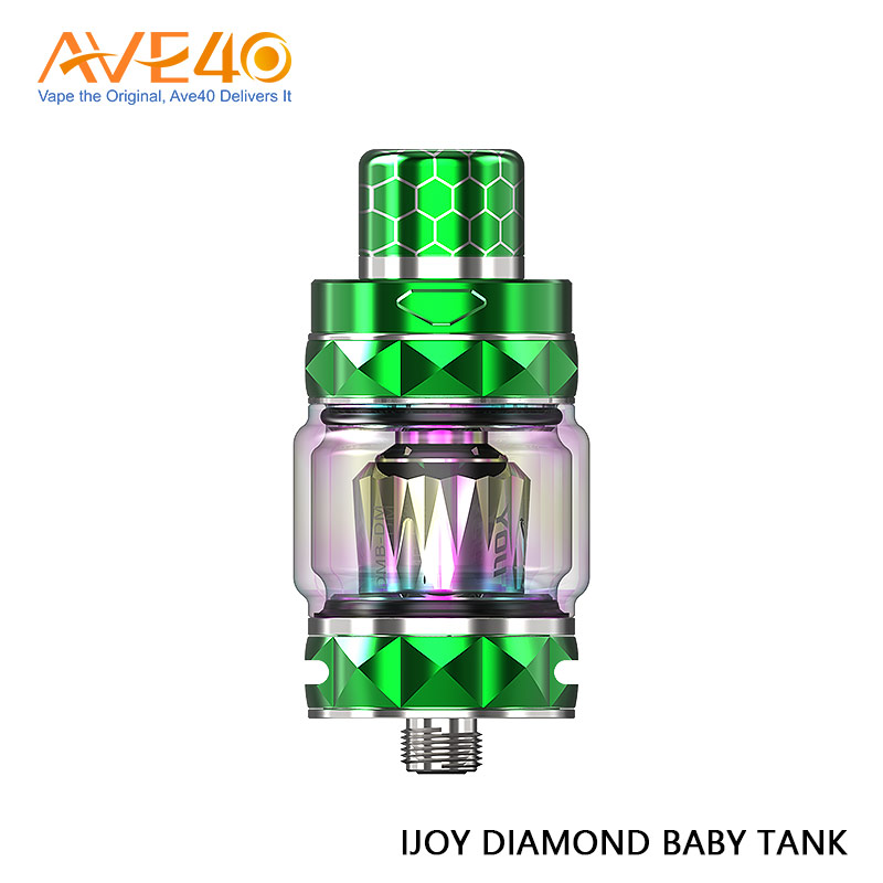 Детский резервуар IJOY Diamond с уникальным полимерным дрип-типом 510