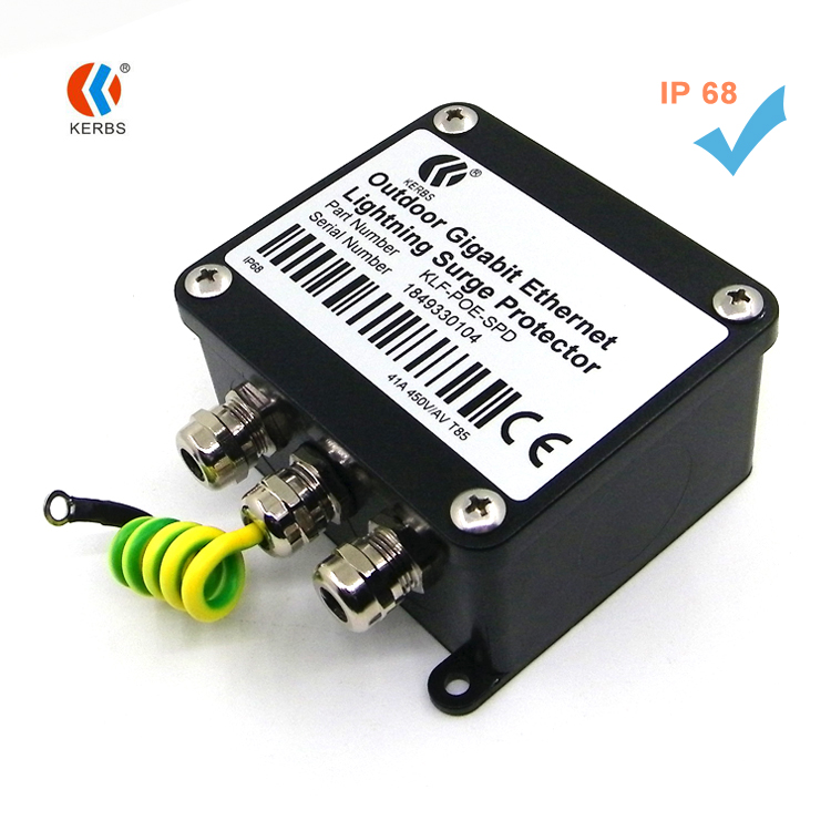 Устройство безопасности Lightning защита CCTV видео IP камера Gigabit 1000M RJ45 POE Защита от перенапряжения