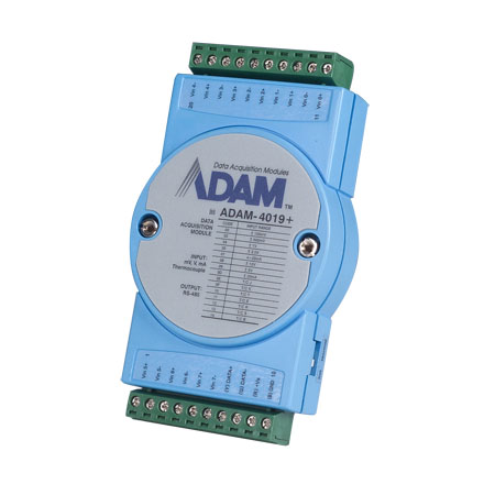 8-канальный Универсальный Аналоговый Входной модуль с Modbus Advantech ADAM-4019 +-AE
