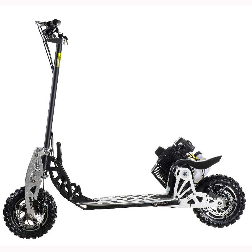 Uberscoot/EVO 2 скорости складной 50cc газовый кулер скутер со съемным сиденьем