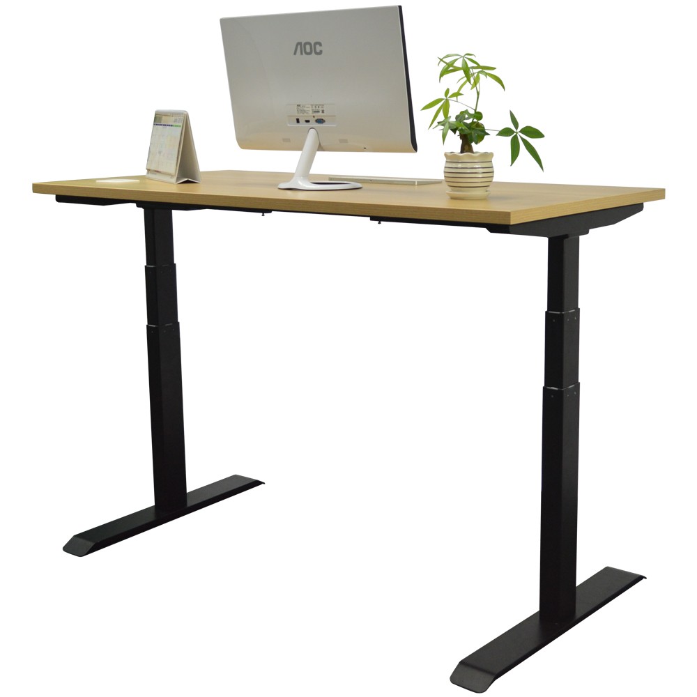 laptop table 023 Premium office furniture electric sit stand computer lifting table frame