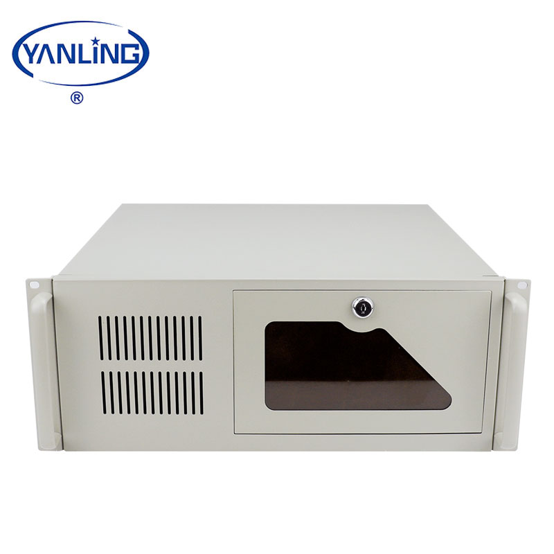 4U industrial Rack Server Intel Core i3 i5 i7 CPU with 6 serial port and 6 USB support 4 PCI and 3 PCIE