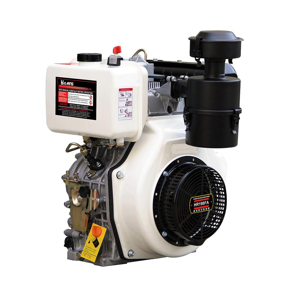 С воздушным охлаждением 4-тактный дизельный двигатель 15 hp HR198FAE