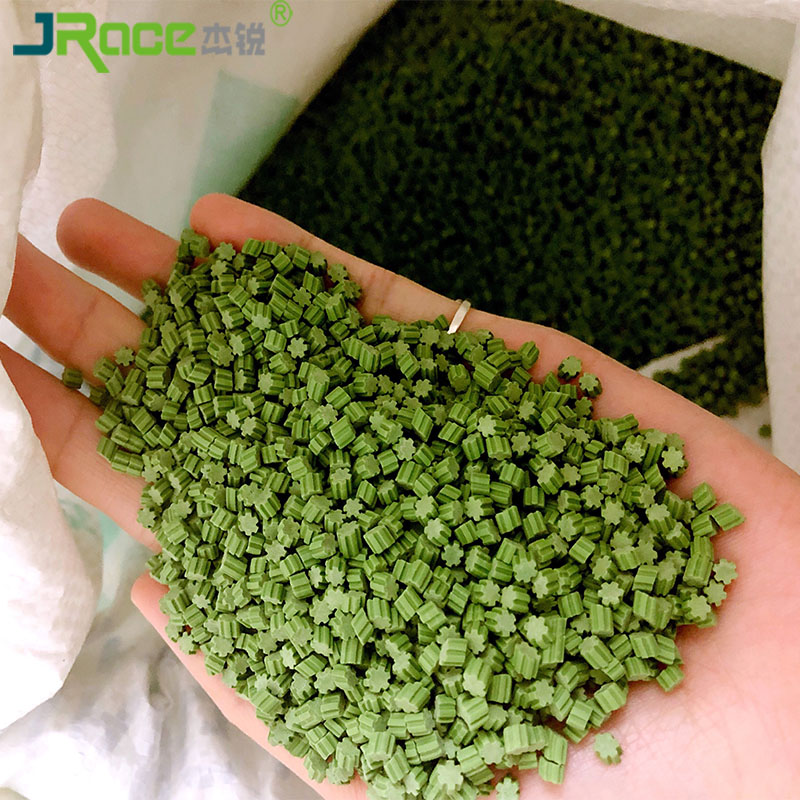 Eco - friendly Artificial Lawn Filling Material TPE Granules For Sport Turf