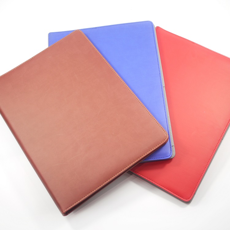 2020 file folder manufacturer folding file folder,customized PU / nylon / real leather portfolio file holder for office