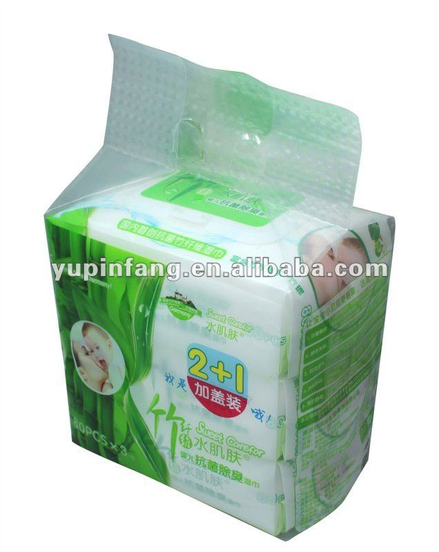Биоразлагаемые бамбуковые babywipes 3x80s