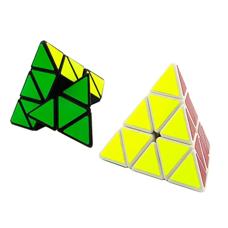 speed custom instructions kids triangle diy games small puzzles interactive toys magic cubes