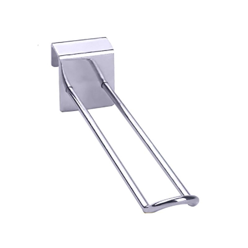 Factory display hook used on square tube metal hanging hooks for supermarket