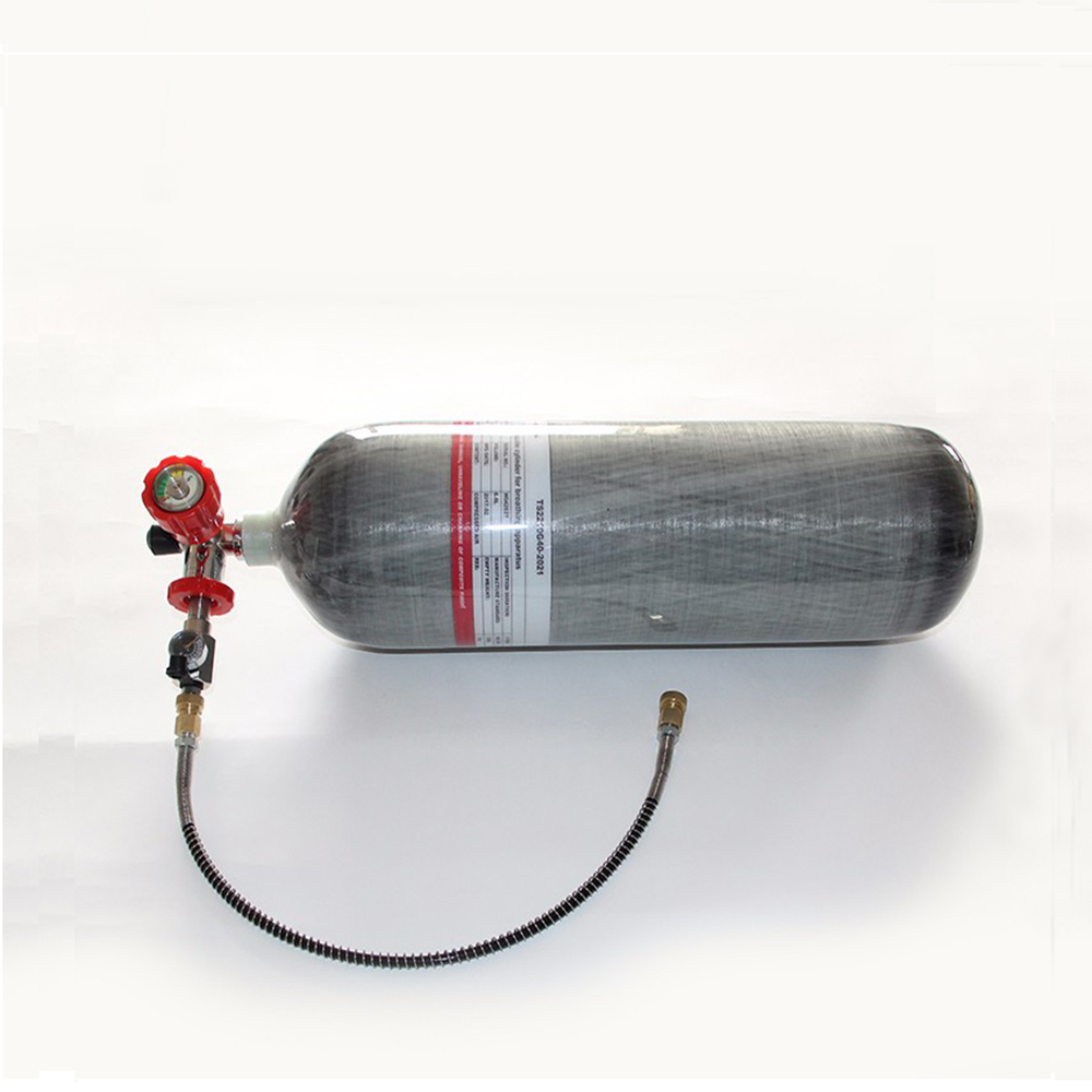 Новый продукт бак для пейнтбола CE 4500psi 6.8L цилиндр из углеродного волокна для pcp airgun