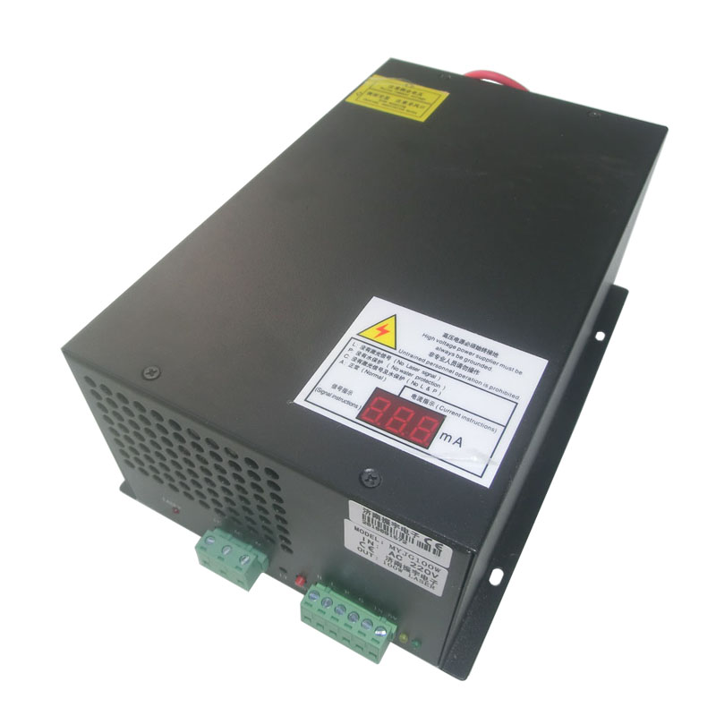 100 Вт co2 лазерный блок питания MYJG-100W для лазерная трубка co2 80 Вт 90 Вт 100 Вт