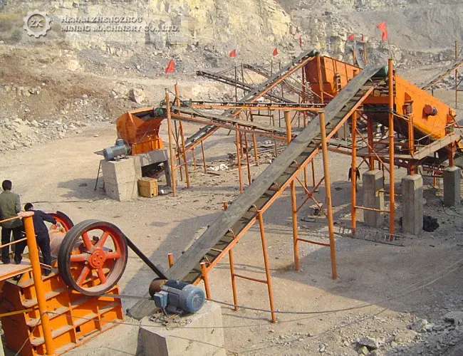 Small scale Stone  Aggregate Crushing Plant whole equipments for sale