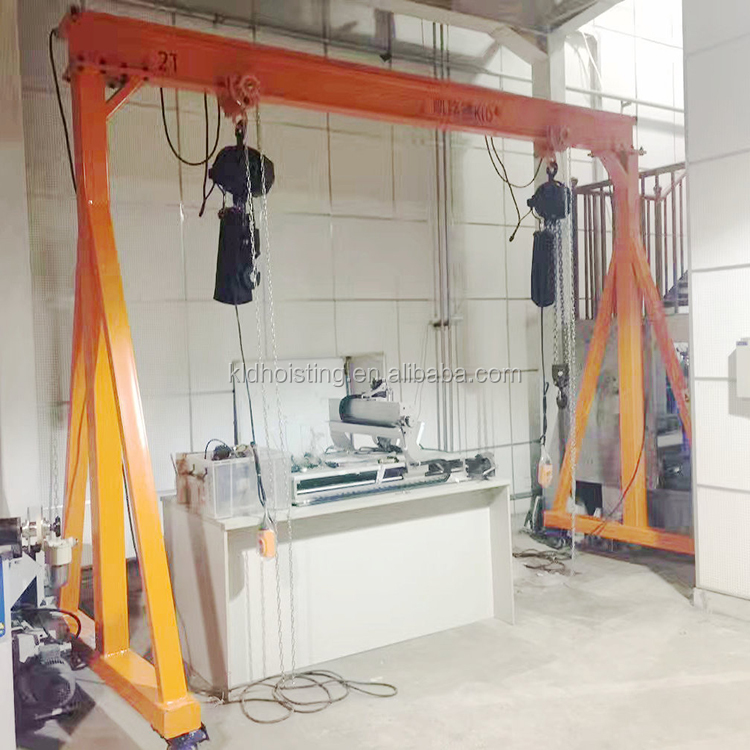 The best gantry crane made in China The trackless gantry crane 10Ton 5Ton