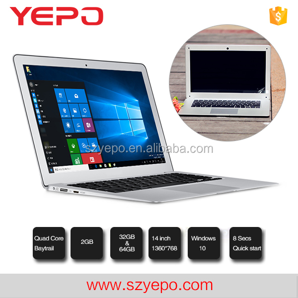 Shenzhen YEPO Лезвие Тонкий Дешевый Ноутбук 14 дюймов Notebook PC