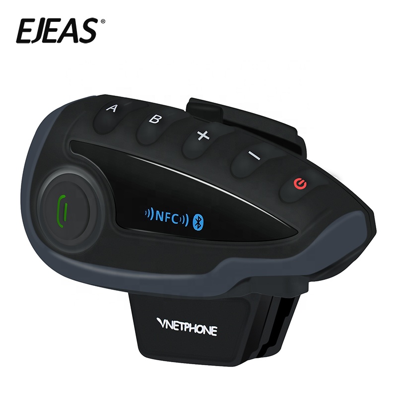Беспроводной bluetooth-интерком для велосипеда, 1200 м, FM-радио
