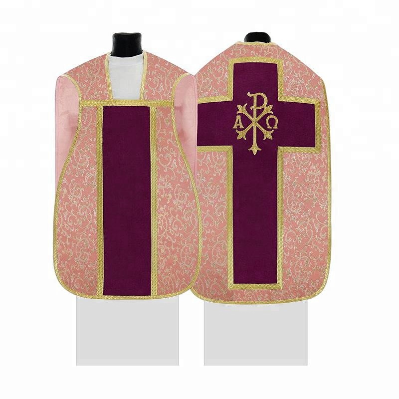 Marian Roman Chasuble набор Vestment Fiddleback новый стиль римский chasuble