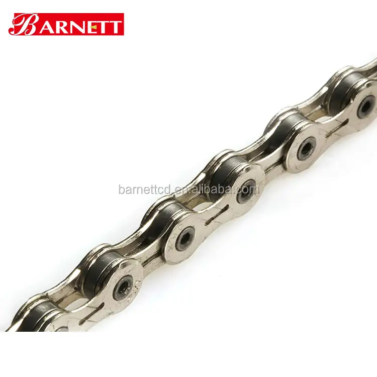 CX10SL 1/2 x 11/128 Inch with Quick Link 116L in Silver 10 Speed Bicycle Chain Super Light Weight