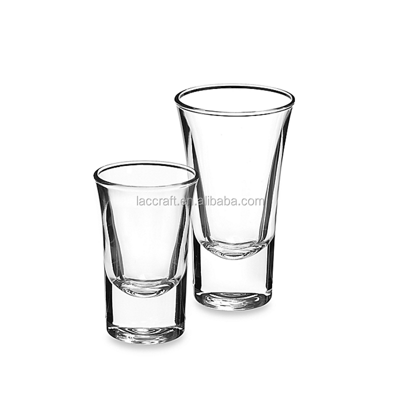 Crystal clear shot glass vodka glass cup for drink