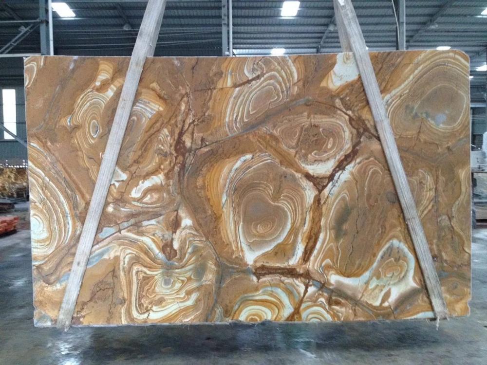 Фламенко Quartzite плита желтый кварц для интерьера