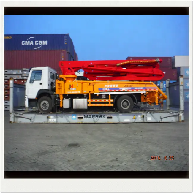 Concrete Pump Truck Manufacturers China Factory Price New 35m/42m Small Concrete Pump Truck For Sale With Best Price