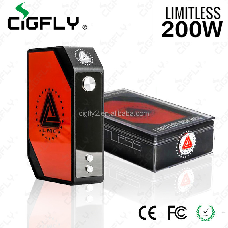 2016 ijoy электронные сигареты безлимитные 200 Вт подлинные LMC 200 Вт бокс мод США Паровая компания безлимитные 200 Вт