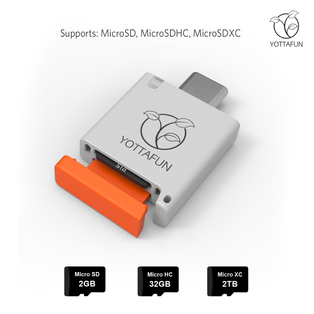 Устройство для чтения карт Micro SD с супер USB 3,0 Type C
