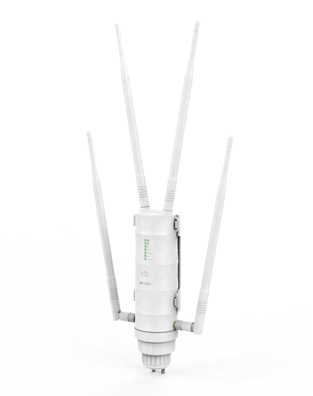AC1200 PoE Высокая мощность Съемная антенны двухдиапазонный беспроводной Wi-Fi наружных AP/ретранслятор