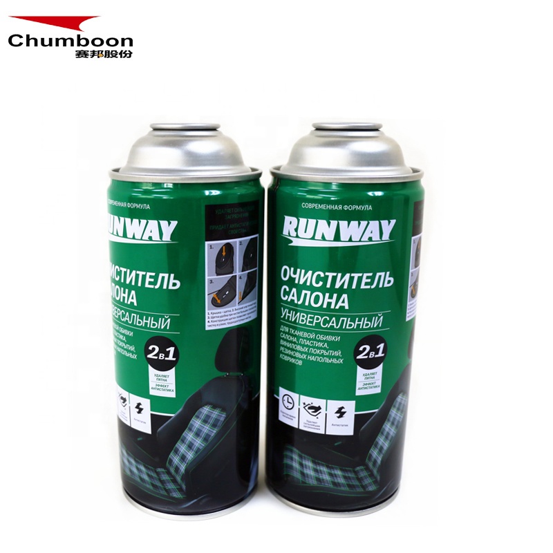 Factory Price empty aerosol spray tinplate can with valve and actuator dispenser