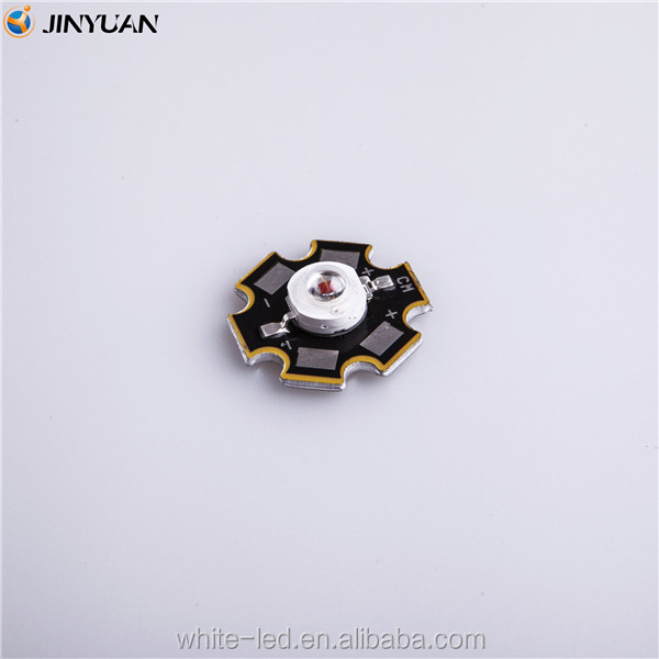 1 Вт Высокая мощность led красный цвет LED 35-45lm 620-630nm 640-660nm для растительного освещения