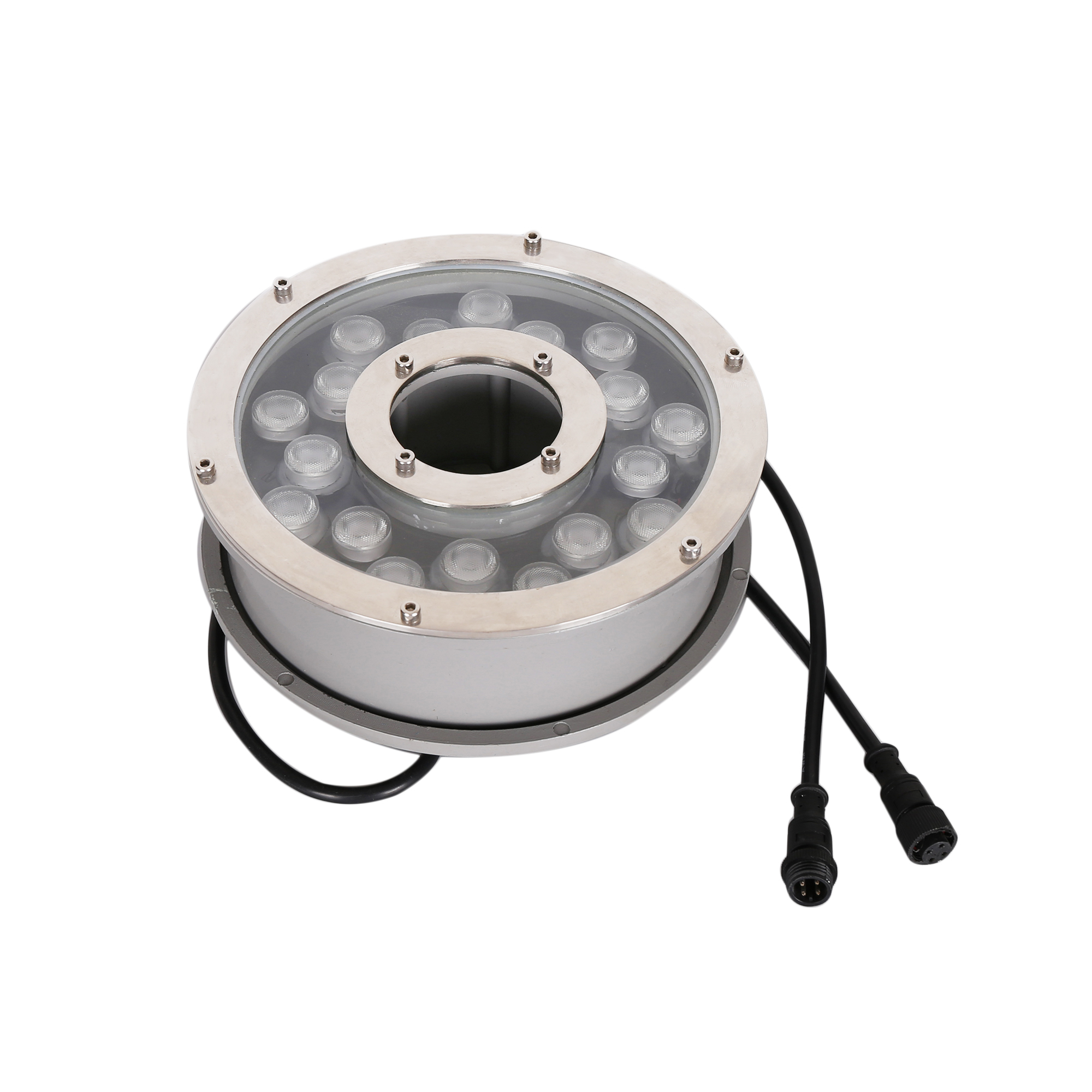Открытый IP68 Водонепроницаемый подводный dmx 512 rgb изменение цвета светодиодный фонтан свет