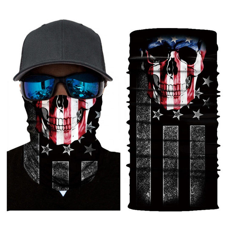 cheap wholesale multifunctional seamless tubular bandanas headwear face tube custom bandana