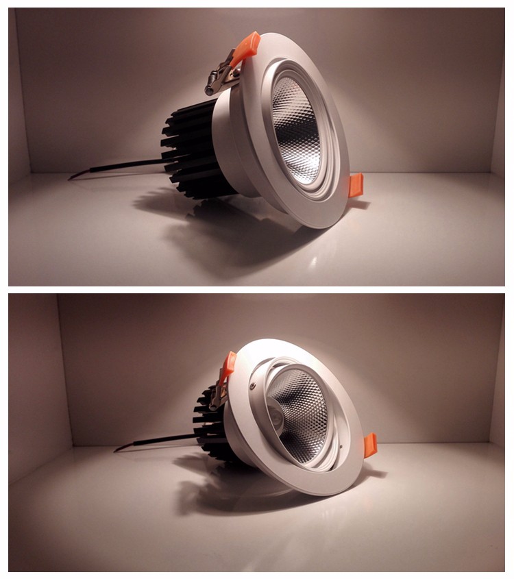 5 дюймов встраиваемый светодиодный светильник LED 20w СОВ downlight
