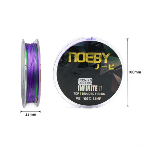 Noeby оптовая продажа, бесконечная 150 м полиэтиленовая рыболовная леска для карпа, сверхпрочная 8 нитей плетеная леска
