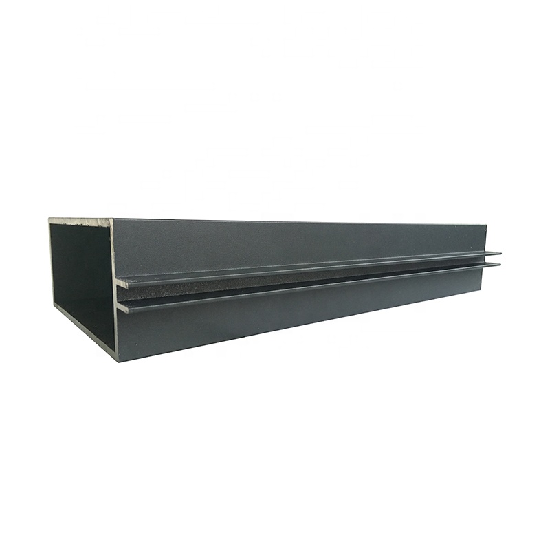 Aluminum Alloy profiles Energy Saving Soundproof Reflective Low-e Insulated Glass Curtain Wall