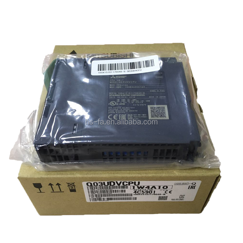 free shipping Mitsubishi original Q series PLC module Q03UDVCPU warranty 1.5 years low price