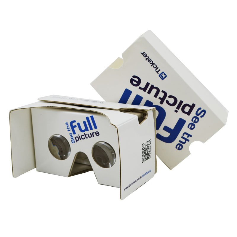 Проводящий Google Cardboard VR Kit 2,0 картон 3D видео очки