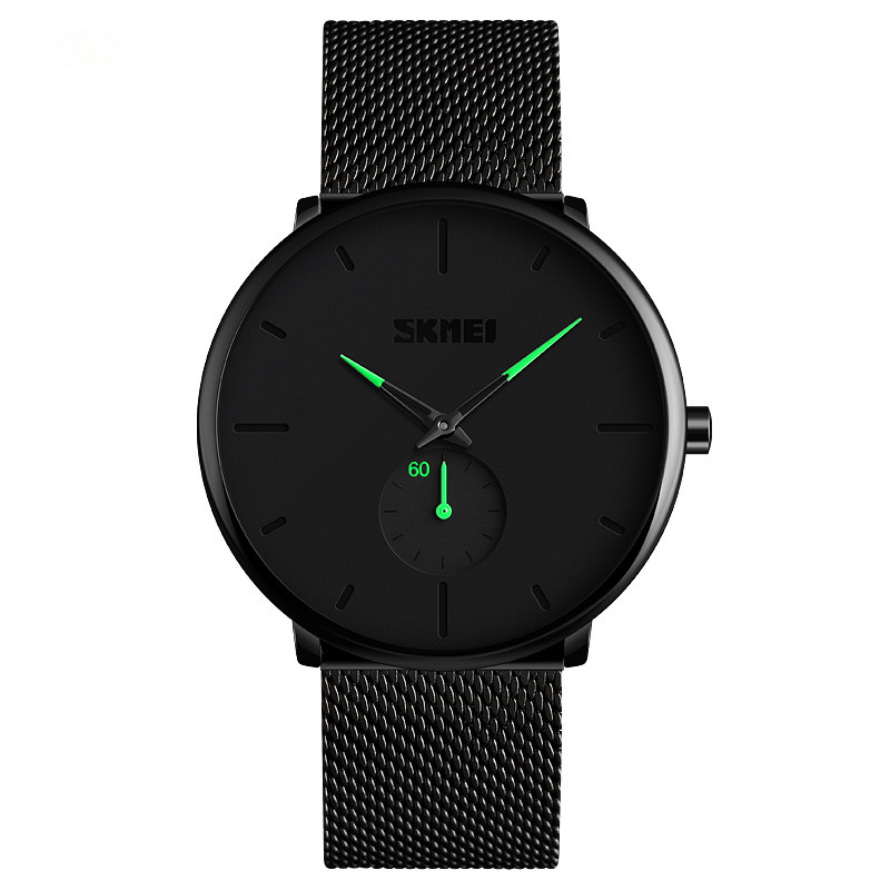 SKMEI 9185 Мужские кварцевые наручные часы из нержавеющей стали relojes hombre