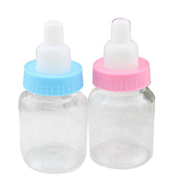 2019 Amazon горячая Распродажа розовый/синий Baby Shower сувениры Мини конфеты бутылка SPT139
