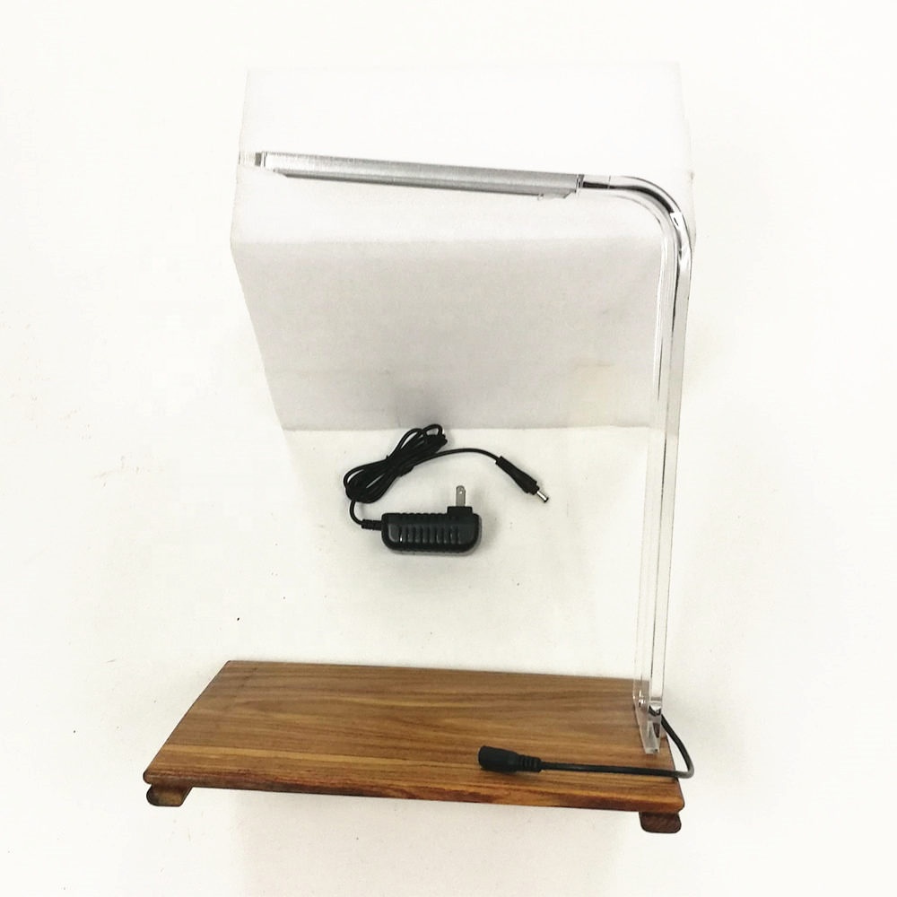 Профессиональная аквариумная светодиодная система освещения Wooden-M с деревянным основанием (без стеклянного бака)